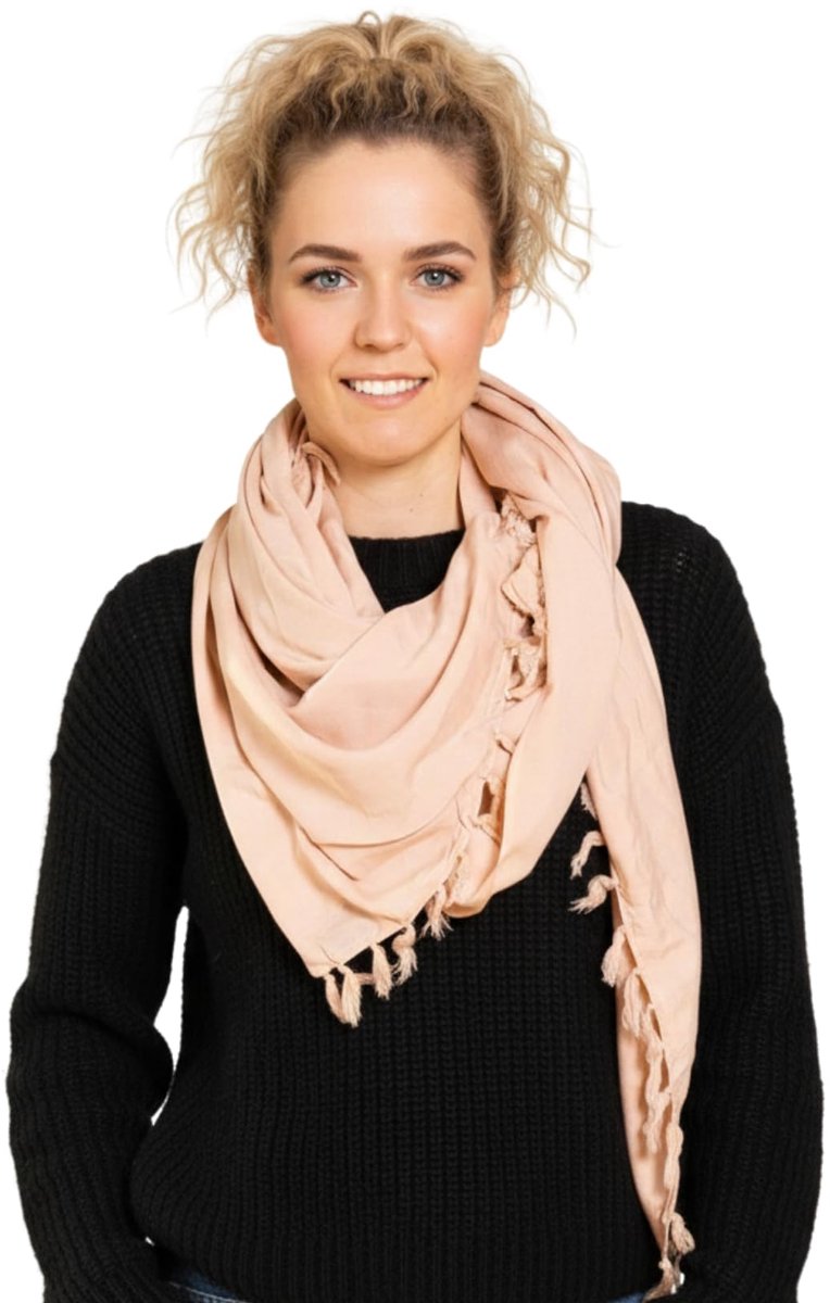 grote viscose sjaal XXL voor dames & heren – zachte omslagdoek ook te dragen als stola, halsdoek of pareo – lange effen wintersjaal – saunadoek & stranddoek