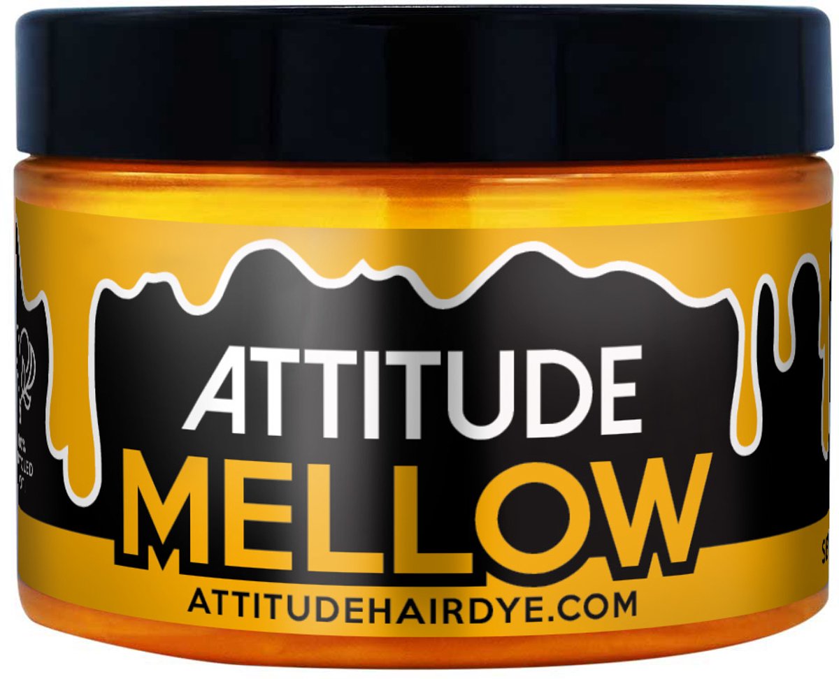 Attitude Hair Dye - Mellow Semi permanent hair dye - Geel