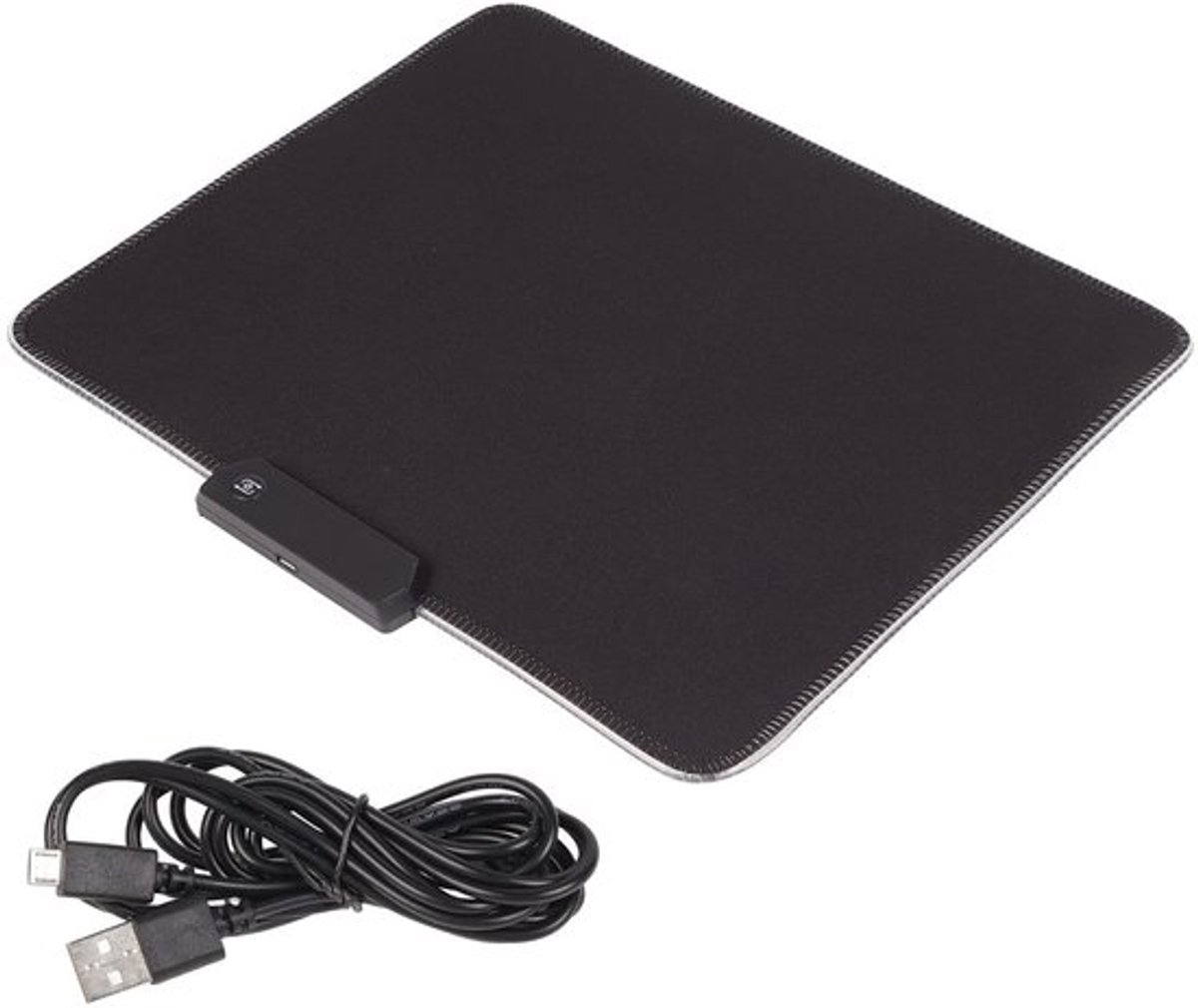 Allecto - RGB Gaming Muismat - LED Muismat - Waterdicht en Antislip
