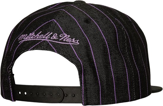 Snapback Cap - Baseball Cap - Sportsupporter - Dem Stripes Design - One Size - Zwart — afbeelding 3