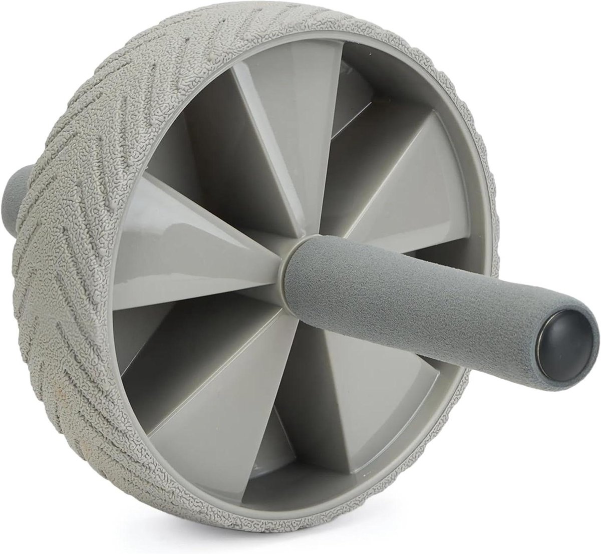 Buikspiertrainer Wiel - Ab Roller Trainingswiel - Core Training - Zelfnivellerend - 285 x 185 cm - Limoen