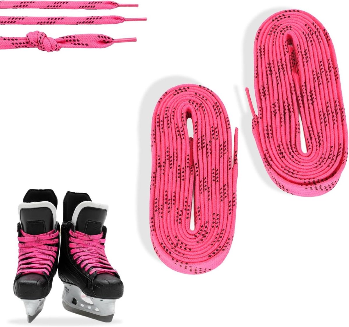 Hockeyveters - Waxed Veters - Schaatsen Beschermen - Strak Geweven - 2 paar - Zwart