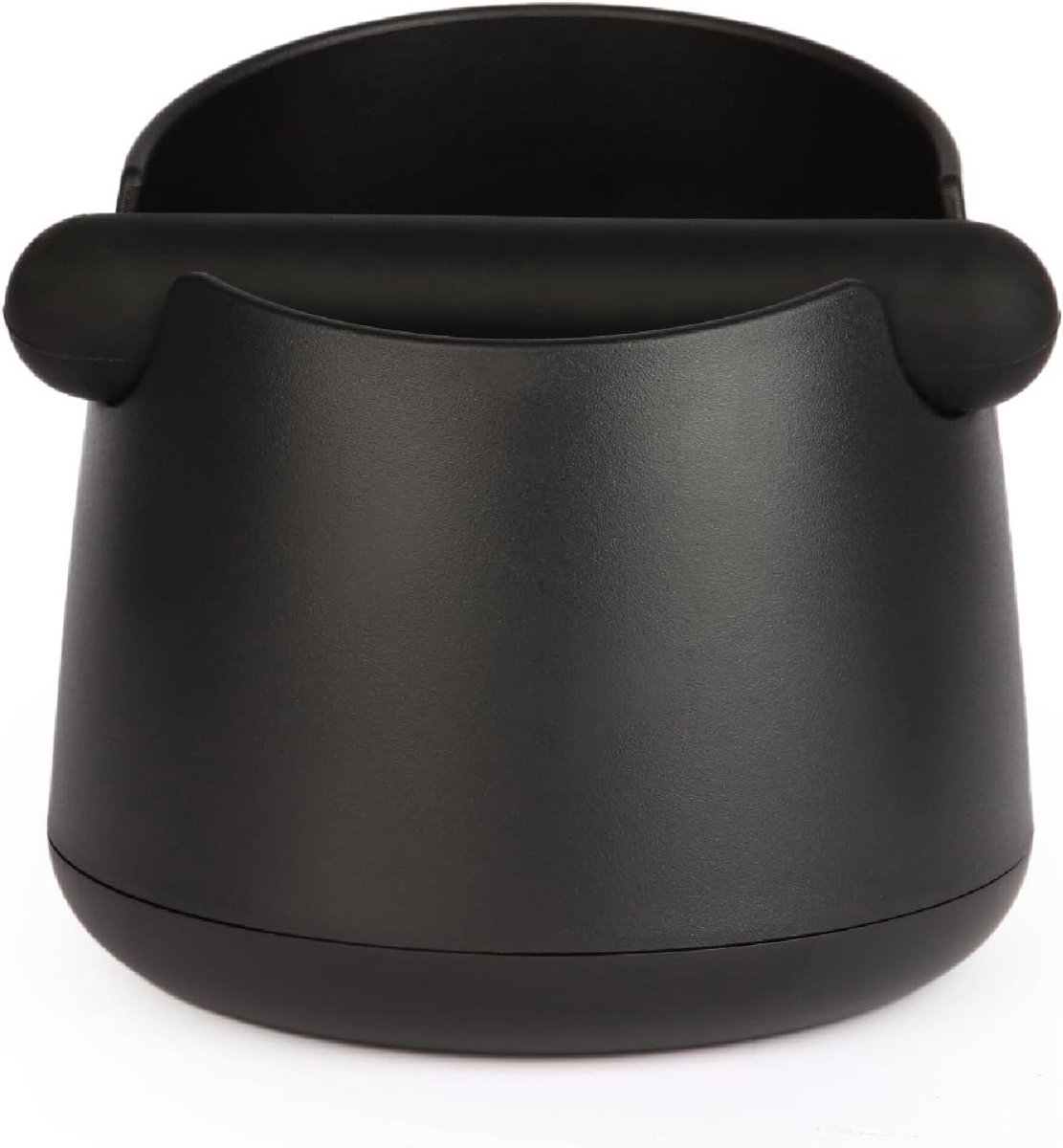 Espresso Klopbox - Koffiedik Emmer - Espresso Resten Verwerken - Grote Capaciteit Ontwerp - 13.7 cm Hoog - Zwart