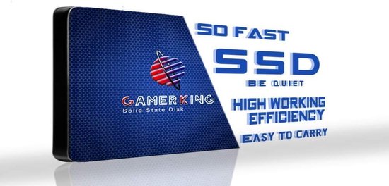 Interne SSD - Harde Schijf - Sneller Opstarten - Hoge Stabiliteit - 256 GB - Zwart — afbeelding 3