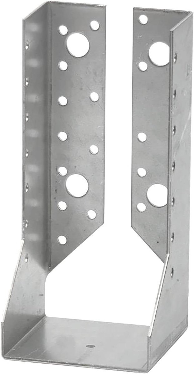 Balkenschoen - Houtverbinder Houtbevestiger - Houtverbindingen Maken - Binnenliggend Ontwerp - 45x78 mm - Gegalvaniseerd