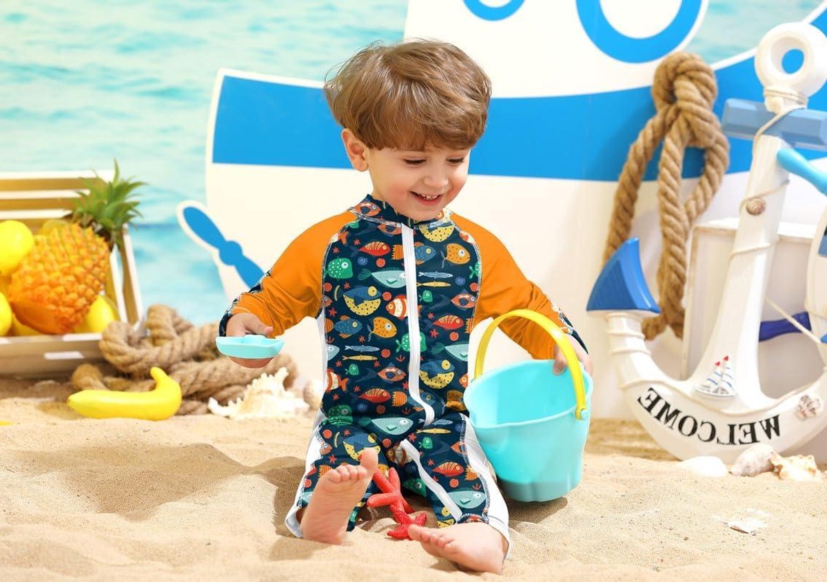 Baby Rashguard - Zwemshirt Baby - Bescherming tegen Zon - UPF 50+ Zonbescherming - 0-36 Maanden - Niet gespecificeerd