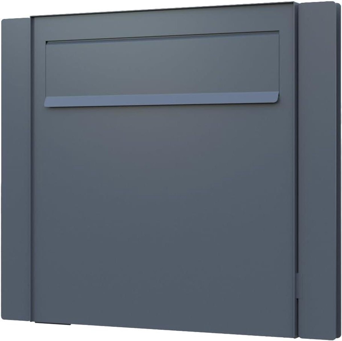 Hekbrievenbus Latina - Brievenbus hek - Post ontvangen - Gepoedercoat plaatstaal - 404 x 443 x 135 cm - Antraciet