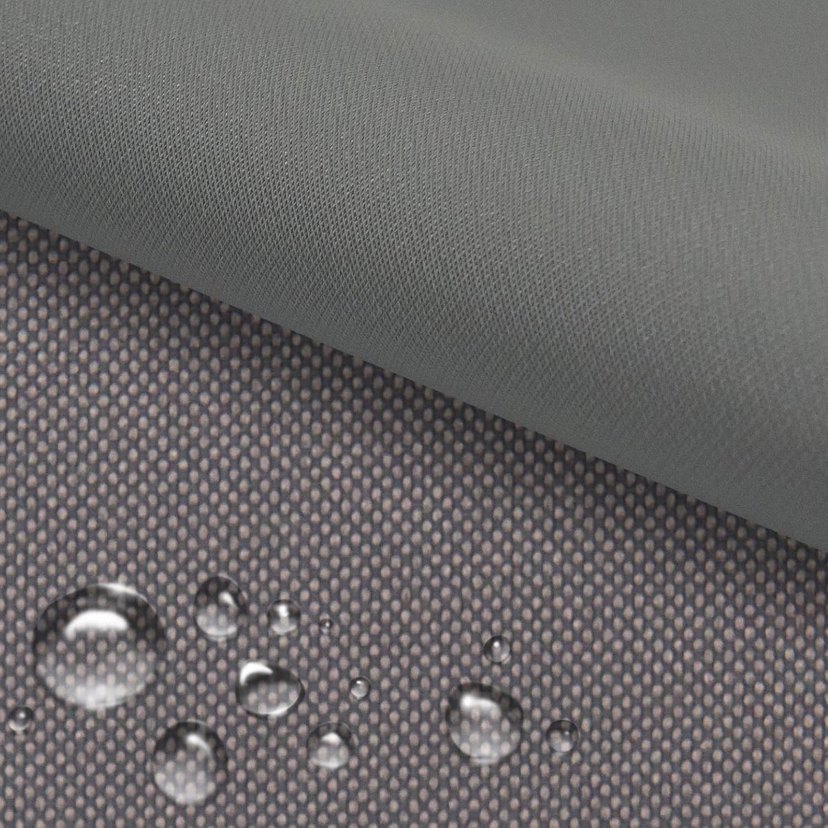 Polyester Poef - Zitzak Armstoel - Ontspannen Zitten - Met Opbergvak - 80x60x60cm - Grijs