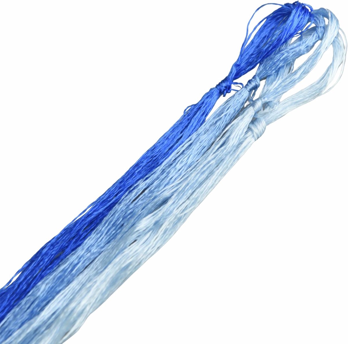 4 Kleuren Zijdedraad van 100% Moerbeizijde – 22 m per Kleur, Handgeverfd Borduurgaren voor Fijne Handwerken, Kruissteek & DIY (22)