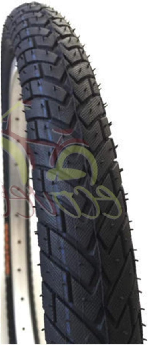 Fietsband Zwart - BMX Band Stadsfietsband - Fietsen Onderhoud - Rubberen Constructie - 20 x 1.95 (54-406) - Zwart