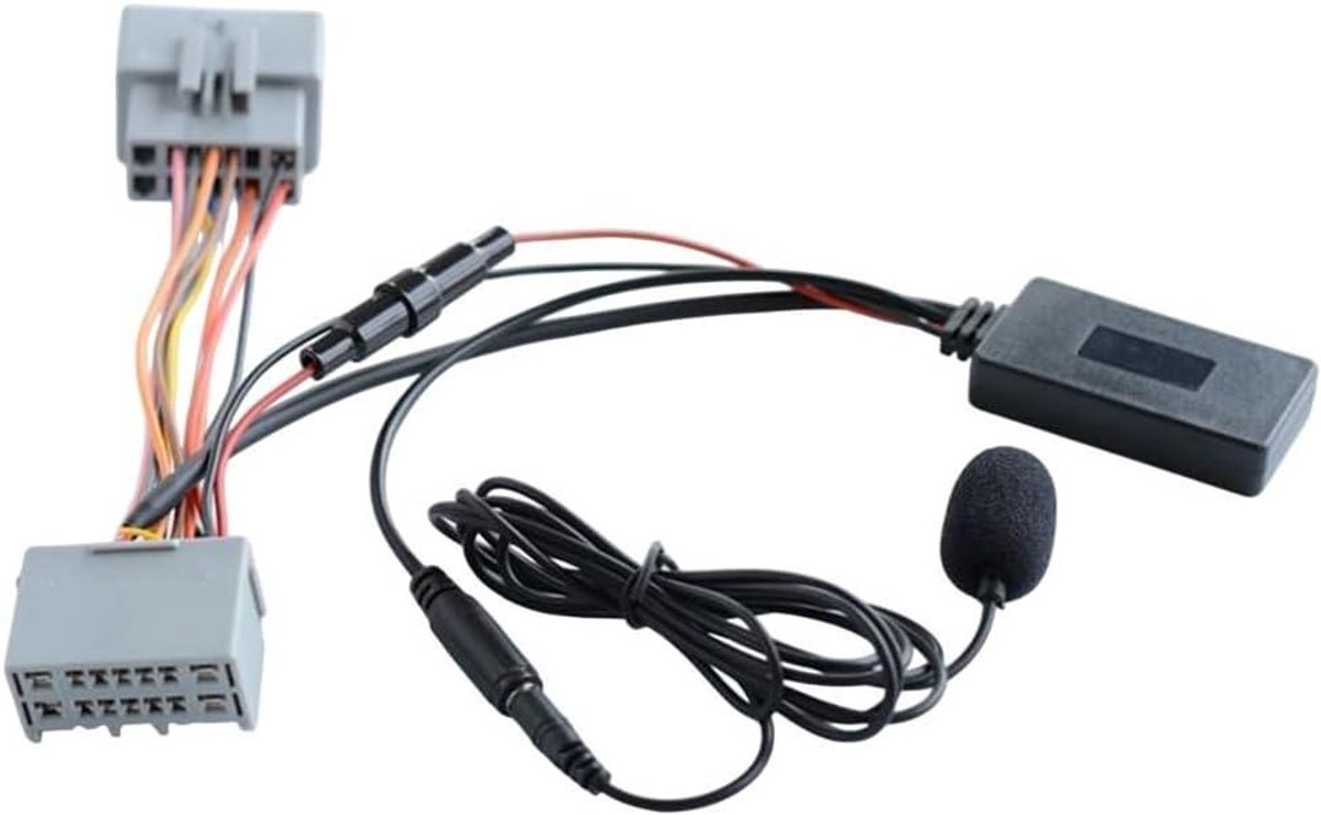 Auto AUX Bluetooth Adapter - Radio Ontvanger Kabel - Draadloos Muziek Streamen - Bluetooth 5.0 Technologie