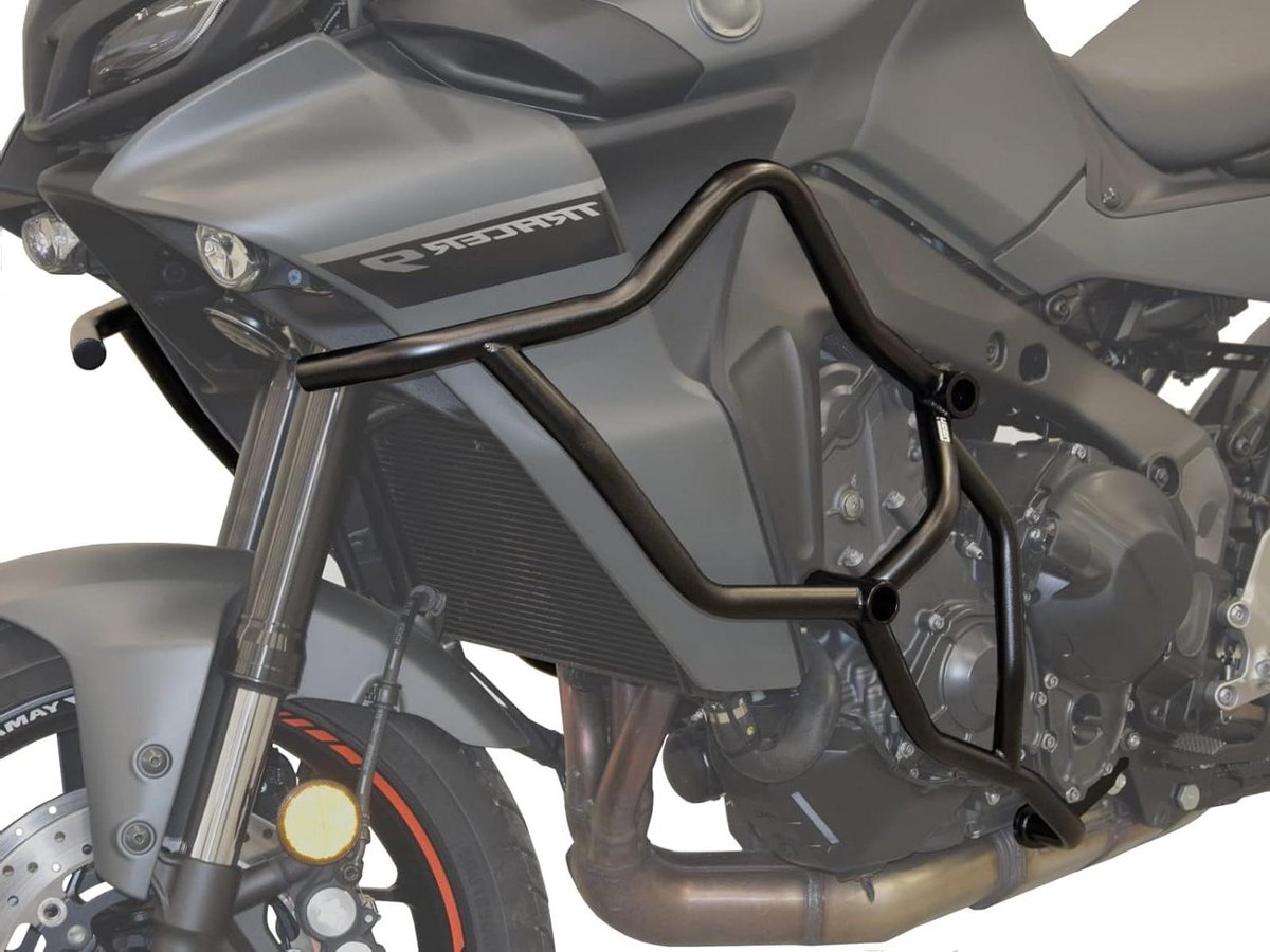 Motor Crash Bars - Valbeugels Motor - Motorbescherming - CNC Gebogen Staal - Set Links Rechts - Zwart