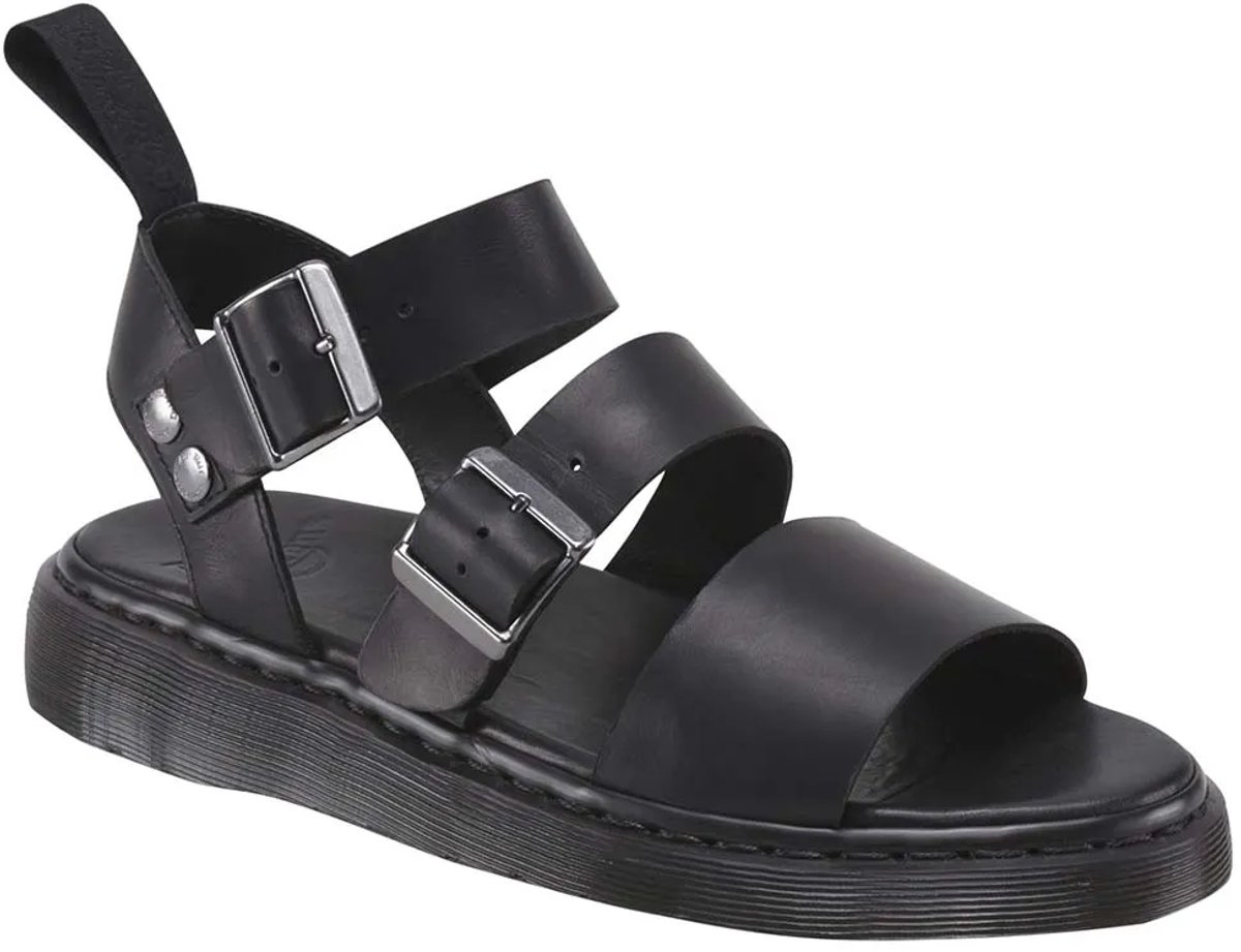 Dr Martens Shore Gryphon Strap Sandalen Vrouw Zwart