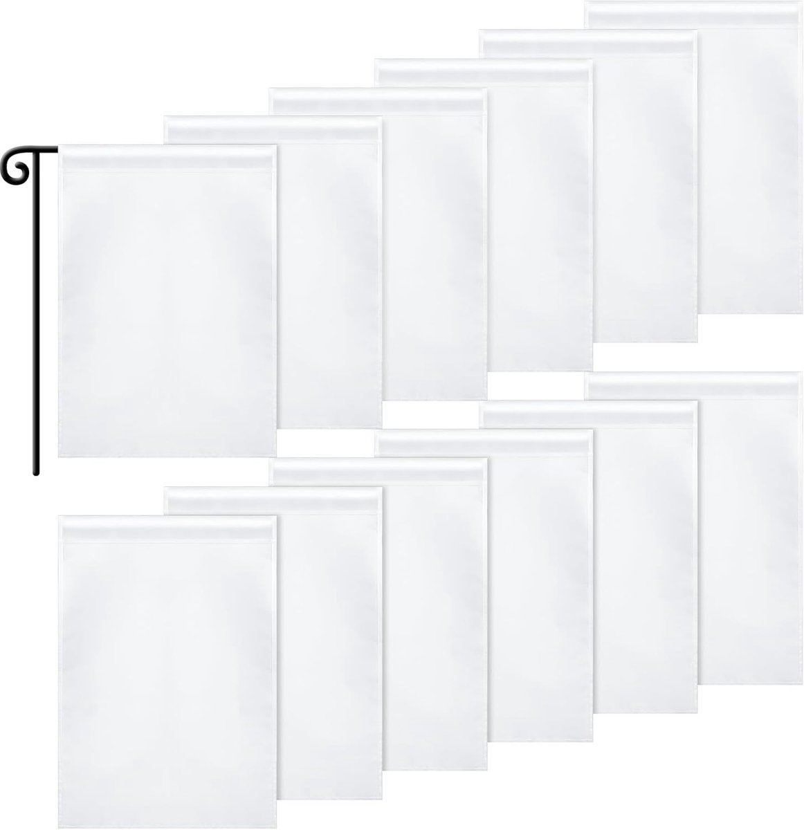 Vlaggen Polyester Banners Vlag voor Indoor Outdoor Binnenplaats Decoratie, 11,8 x 17,7 Inch