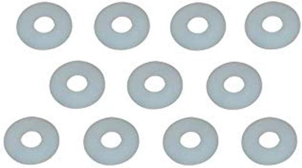 Toilet Spoelklep Afdichtingen - Reserve Rubberen Pakkingen - Toilet Reparatie - Specifiek voor Aquia Model - 10 stuks - Zwart