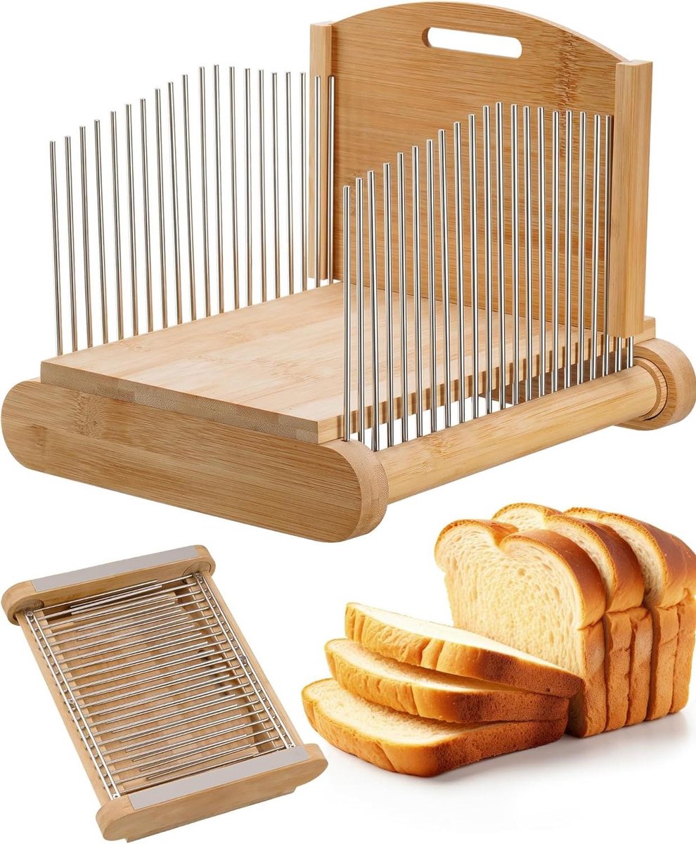Broodsnijmachine - Broodschaaf - Gelijkmatig Brood Snijden - Duurzaam Materiaal - 263 x 21 cm - Niet gespecificeerd