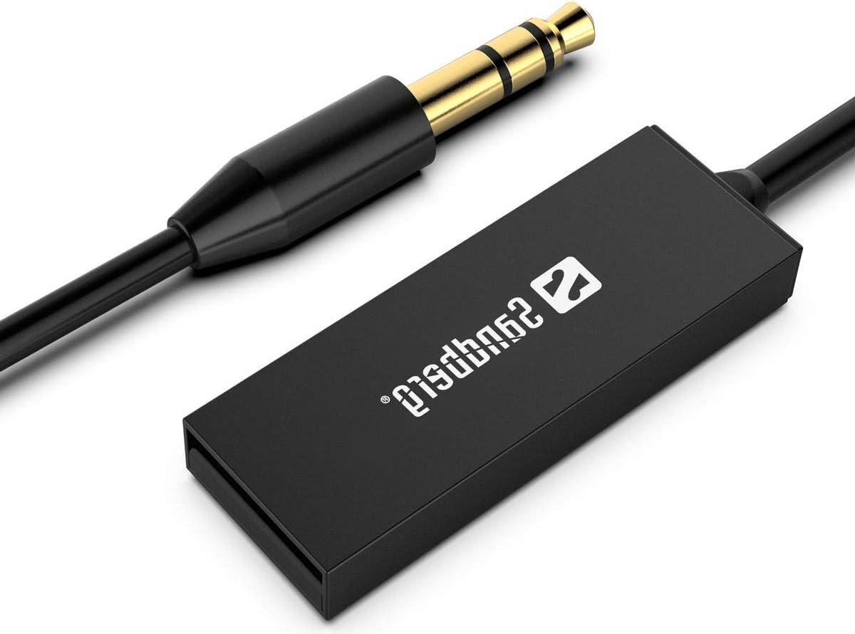 Bluetooth Audio Link - Muziek Adapter - Draadloos Muziek Streamen - Ingebouwde Microfoon - 45 cm - Meerkleurig