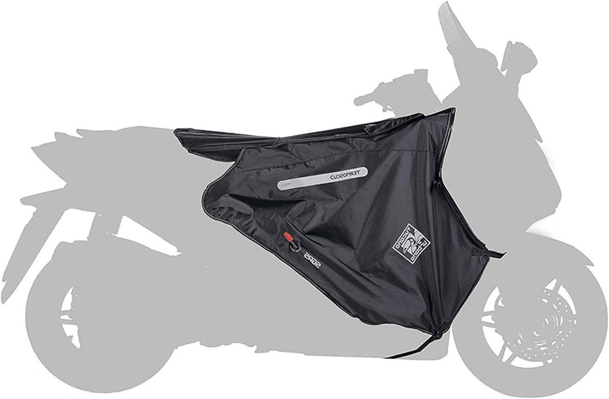 Scooter Voetenzak - Scooterhoes Scooterdeken - Bescherming tegen Kou - Waterdichte Binnenvoering - 45 x 33 x 13 cm - Zwart