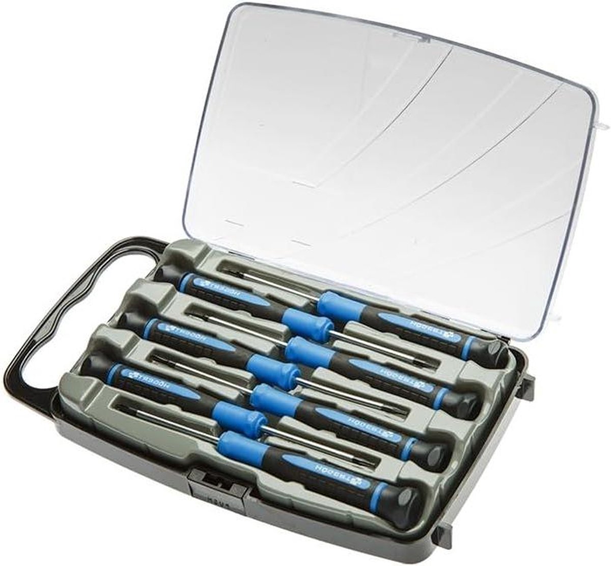Precisieschroevendraaierset - Mini Schroevendraaiers - Elektronica Reparatie - Magnetische Punt - 1.5-T7 - Blauw/Zwart