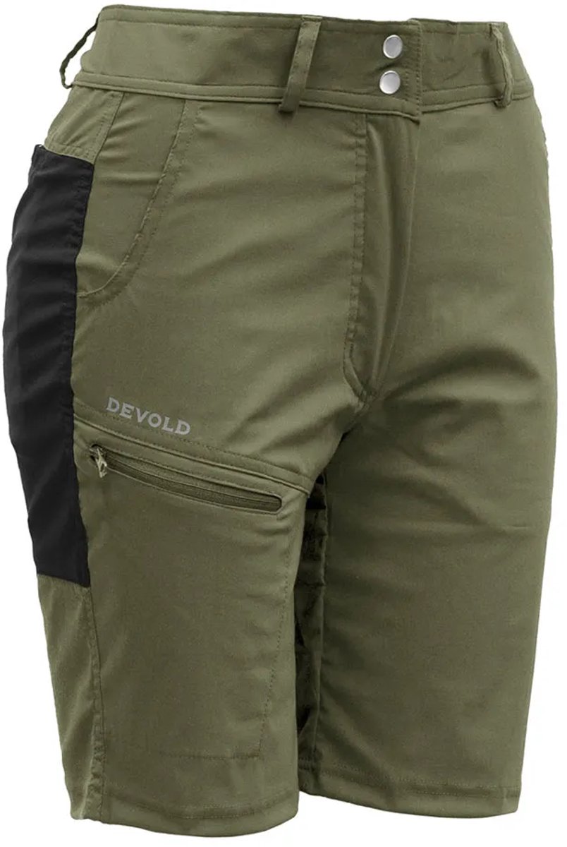 Devold Of Norway Herøy Merino Korte Broek Groen M Vrouw