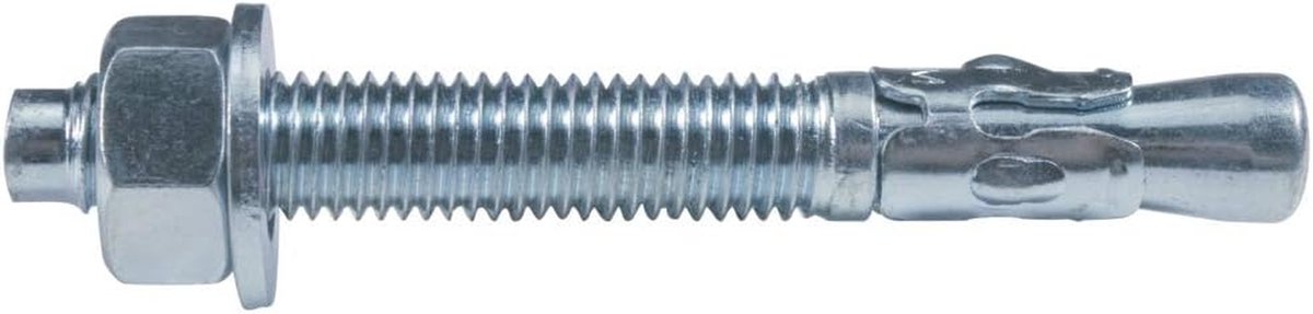 Betonbevestiging FWA - Metaalanker plug - Constructies Bevestigen - Lage Boordiepte - 12x100 mm - Verzinkt