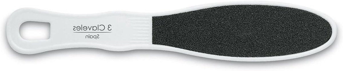 Pedicure Vijl - Voetvijl Hiel - Huid Verzorgen - Dubbelzijdig - 24 cm - Zwart