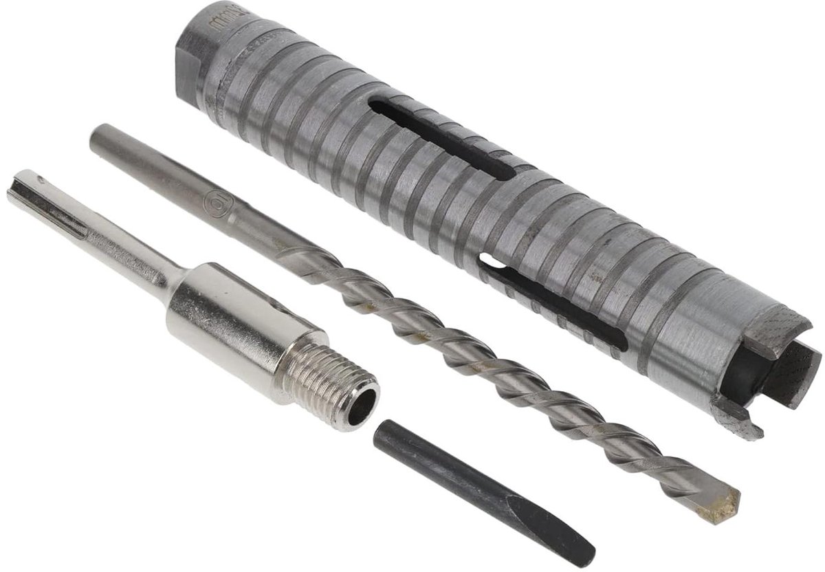 Diamantboor Beton - Kernboor SDS - Metselwerk Boren - Lasergelast Segment - 32mm ø 150mm - Zilver