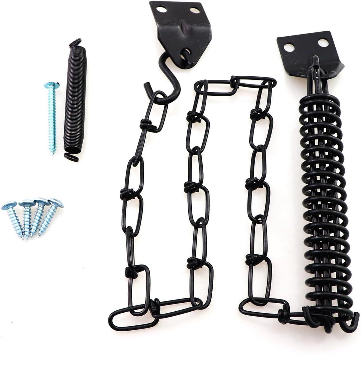 Deurkettingset - Veiligheidsketting Deur - Stormdeur Beveiligen - Roestvrij Staal - 1 Set - Zilver
