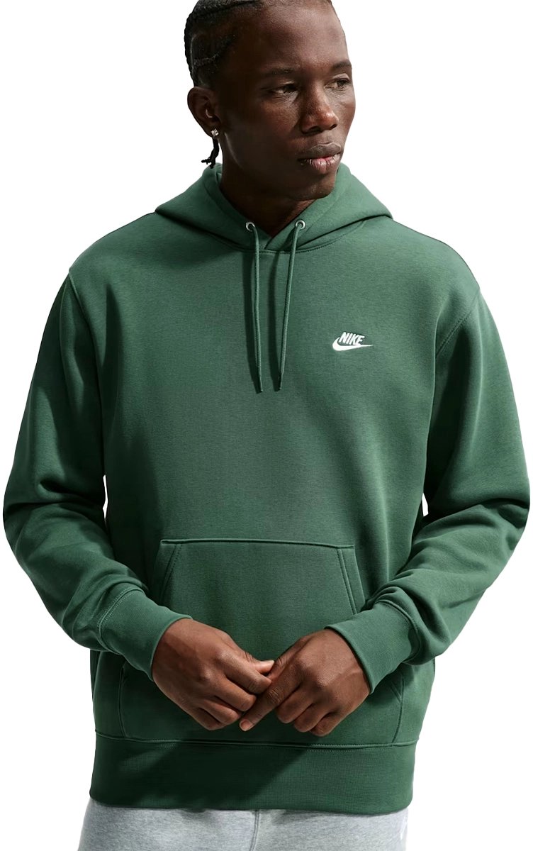 Nike club bb po hoodie in de kleur groen.