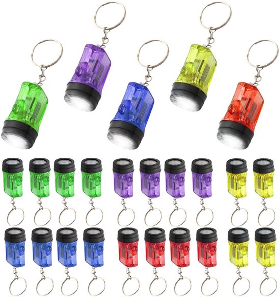 Vt products - Mini-zaklampen voor kinderen - 30 stuks - Veilig en