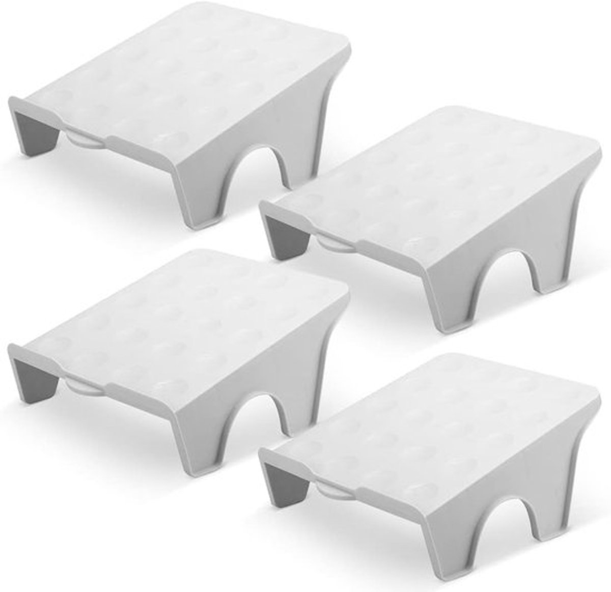 Schoenenrek - ruimtebesparend - 4 stuks