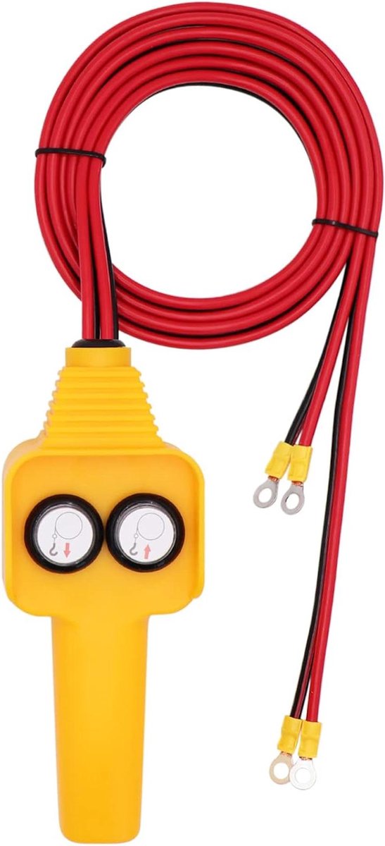 Lier Afstandsbediening - Handbediening Lier - Lier Bediening - Vervangt Solenoïde Relais - 2339 x 11 x 93 cm - Zwart