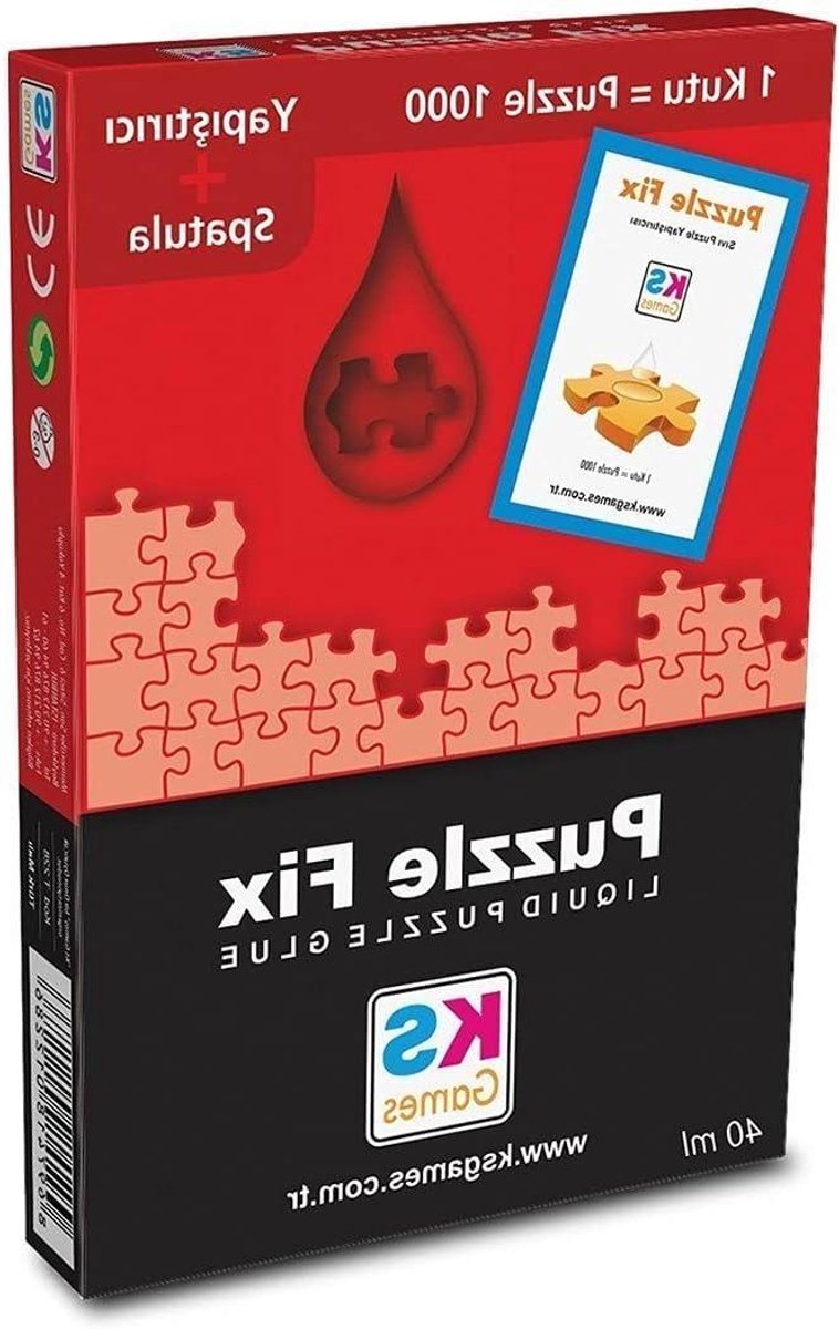 Puzzel Lijm - Puzzel Fix - Puzzels Bevestigen - Inclusief Spatel - 40 ml - Transparant