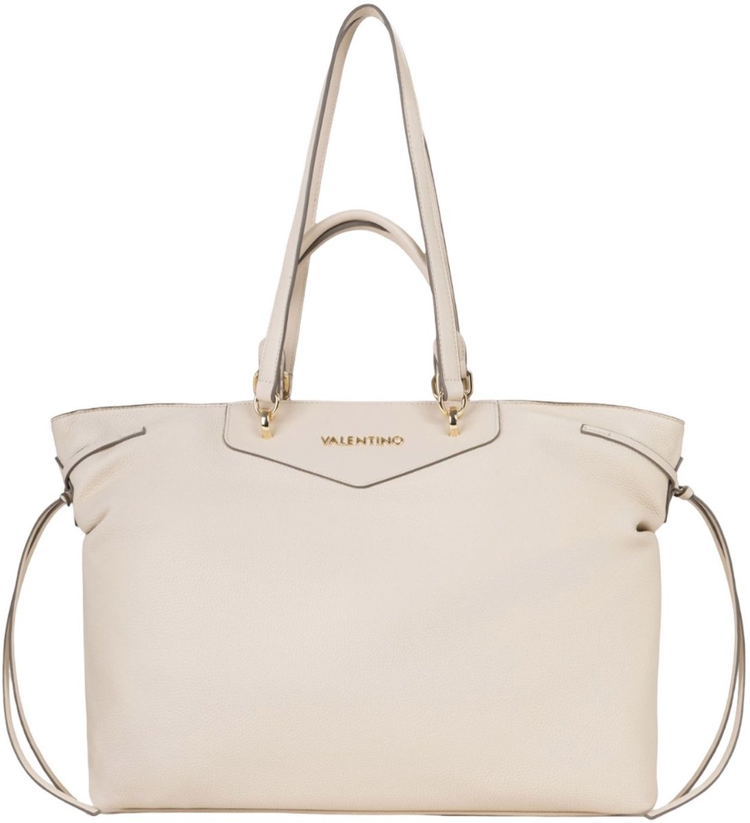 VALENTINO shopper schoudertas Fiamma Re Shopping Bag Ecru crème