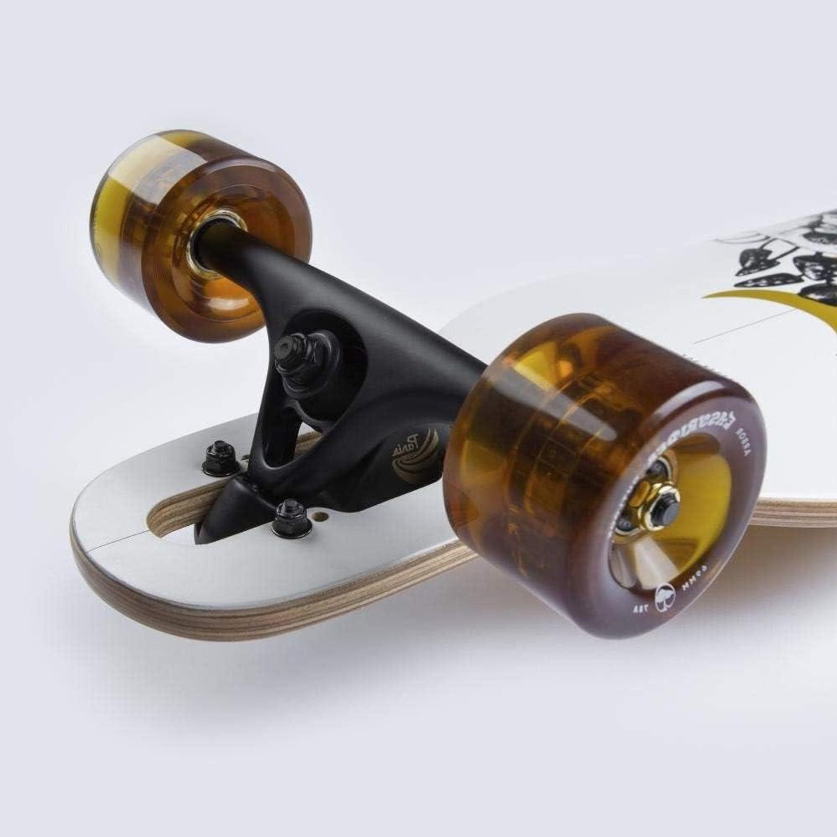 Longboard Skateboard Cruiser Board Stad Rijden 8-Laags Esdoorn Bamboe 40 inch