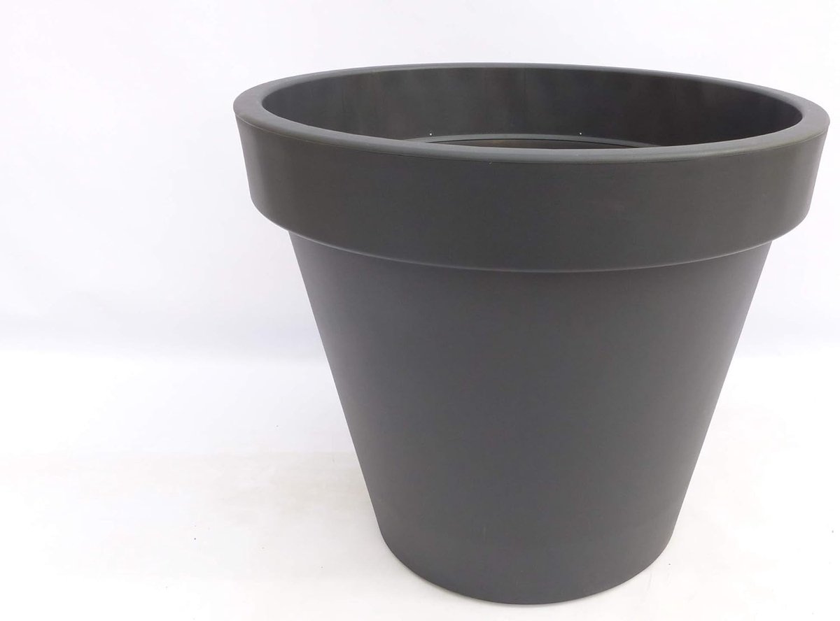 Plantenpot Antraciet Rond Diameter 80 cm
