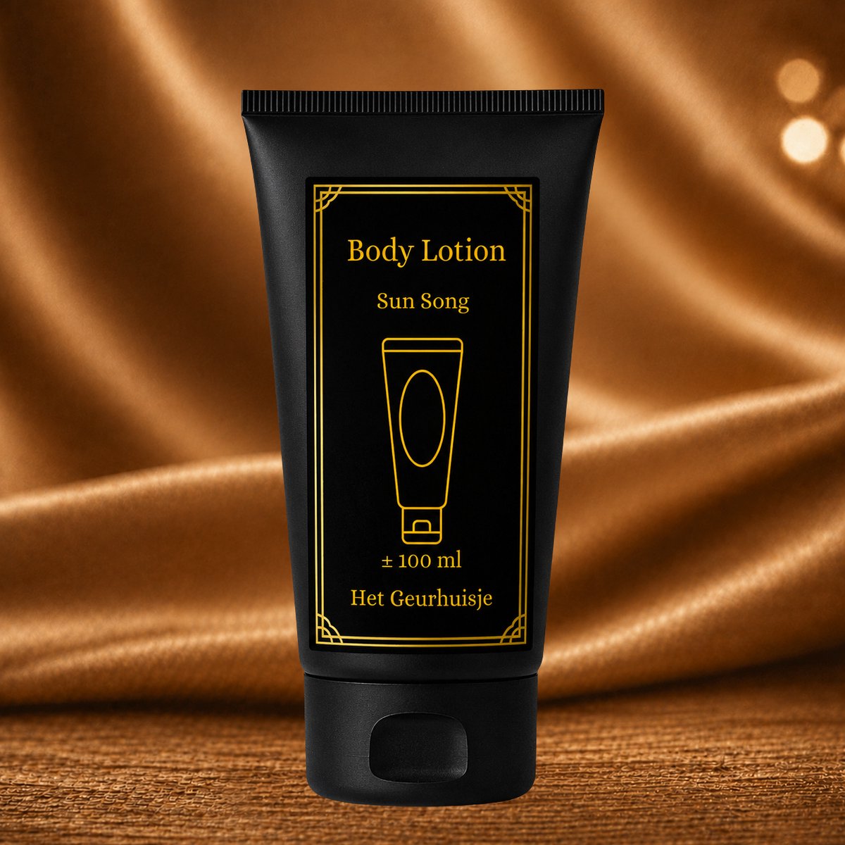 Luxe Hydraterende Bodylotion – Sun Song (LV) – Met Zonnebloemolie & Vitamine E – 100 ml. - Handgemaakt & Dierproefvrij