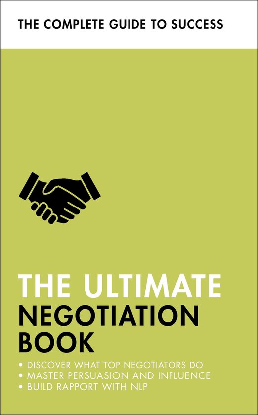 The Ultimate Negotiation Book - cover