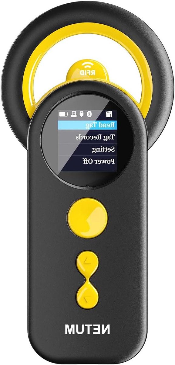 Dieren Microchip Scanner - Chip Lezer - Dieren Identificatie - 3-in-1 Connectiviteit - 1.45 inch Scherm - Zwart