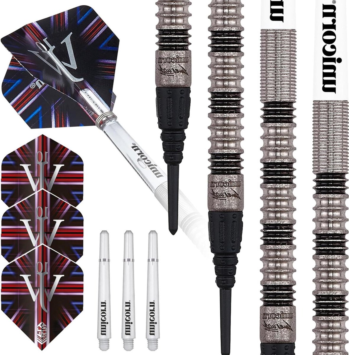 Zachte Tip Darts - Dartpijlen Set - Precisie Werpen - 70% Wolfraam Vaten - 18g - Zilver Geel