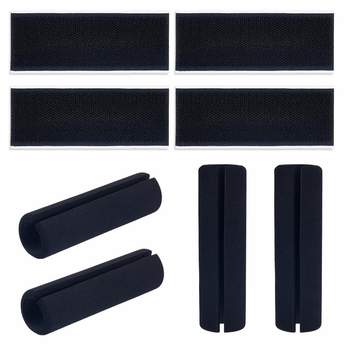 4-delige handvat grepen 10 cm schuim fiets stuur grepen bekleding buffer buis buffer Pad comfortabele handgreep deksels rubber schuim sponzen fiets handvat deksels voor fitness thuis tuin