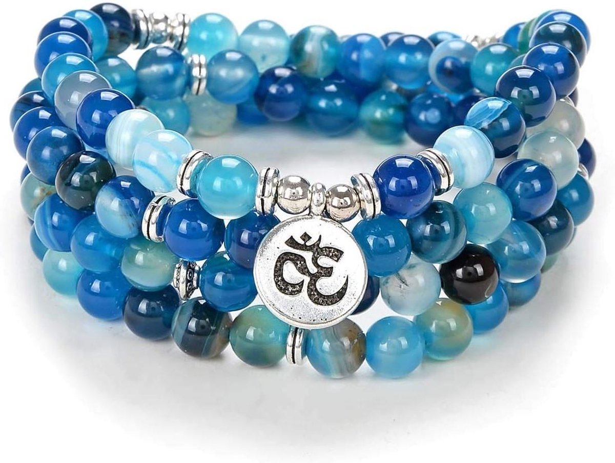 Mala Kralen Armband - Meditatie Ketting - Spirituele Beoefening - 108 Kralen - 8mm - Niet gespecificeerd