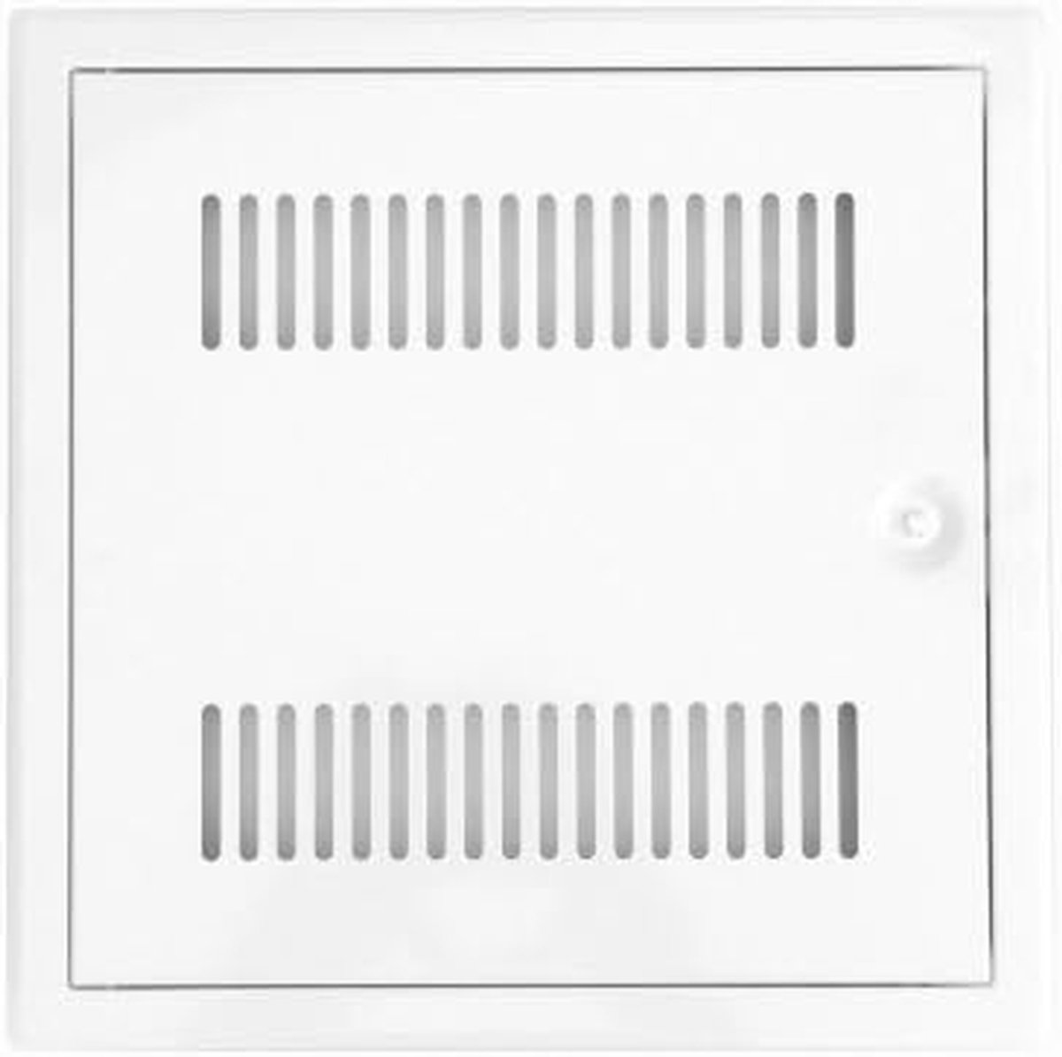 Inspectiedeur Softline - Service luik - Toegangkelijkheid techniek - Met ventilatiesleuven - 30 x 30 cm - Wit