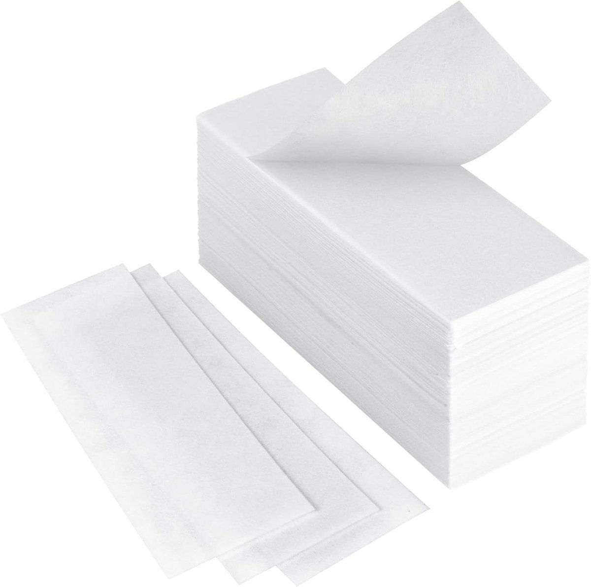 Ontharingsstrips - Waxstrips - Haren Verwijderen - Zacht Non-woven Materiaal - 160 Stuks - Wit