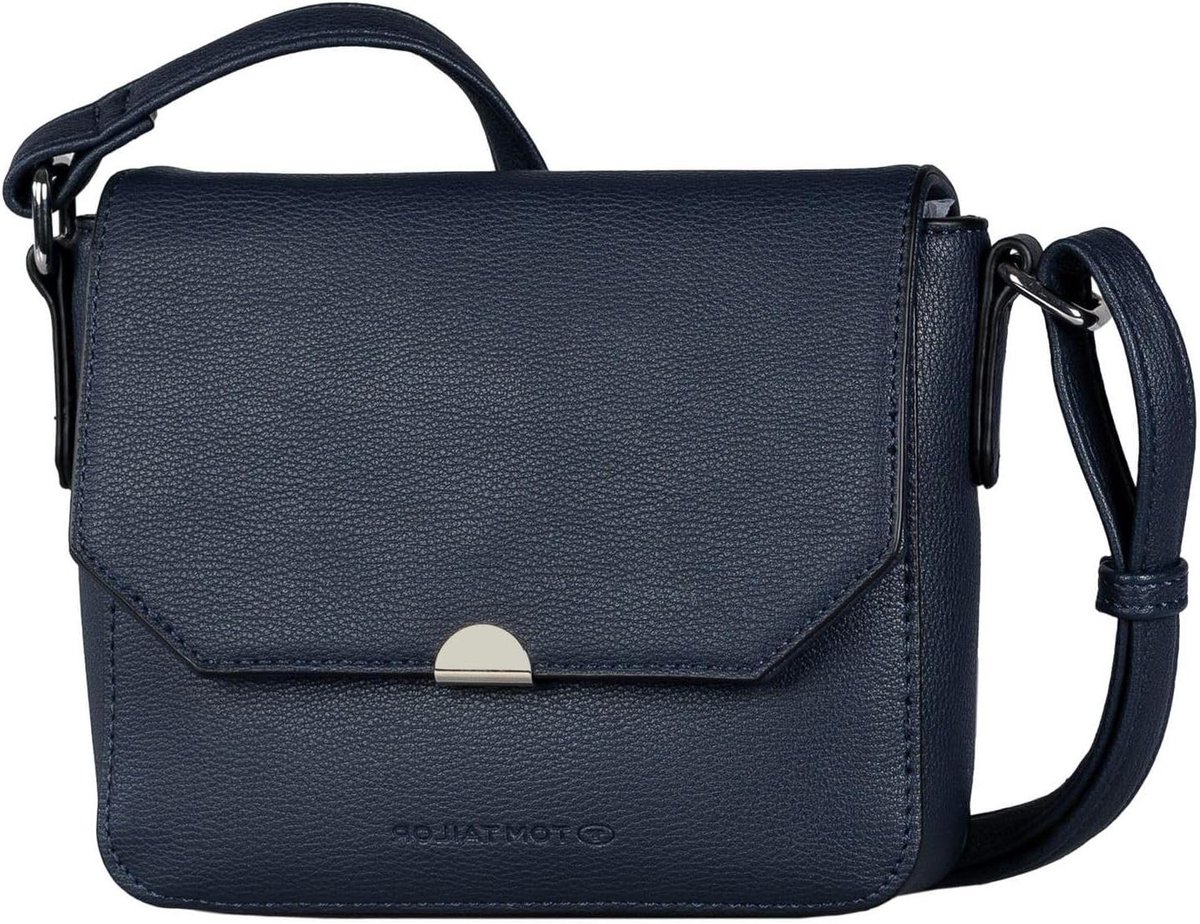Schoudertas - Kleine tas - Dagelijks gebruik - Elegante wikkel - 17 x 5.5 x 16 cm - Blauw