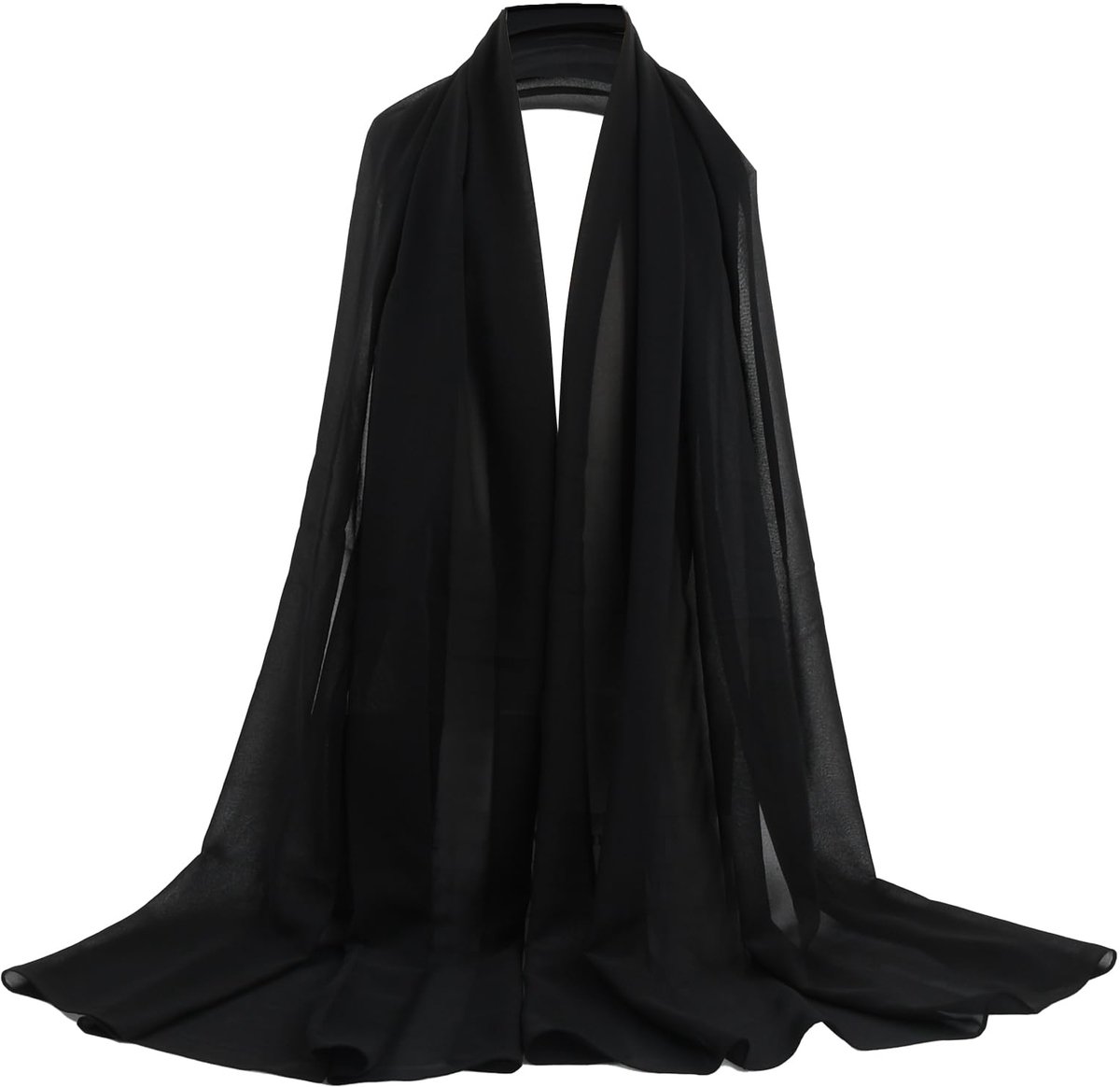stola voor dames, ceremonie, chiffon, effen, wikkelstola, sjaal voor dames, zomer, stola, satijn, chiffon, schouderdoek voor avondjurken, bruiloften, feesten, geschenken, 180 x 70 cm