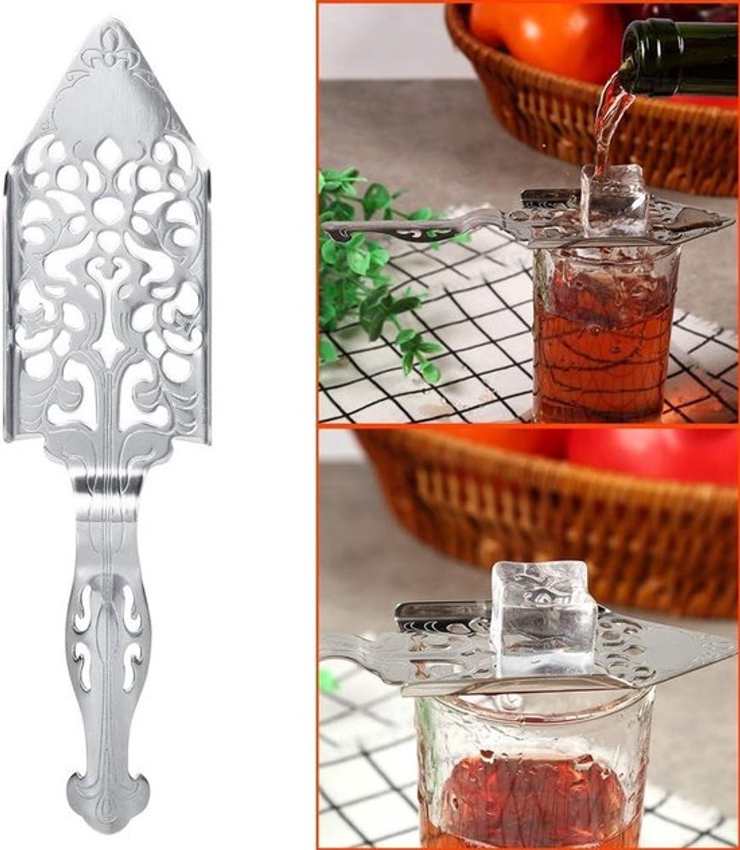 Store_7 - Absint lepels - Roestvrij staal - Cocktail menglepel