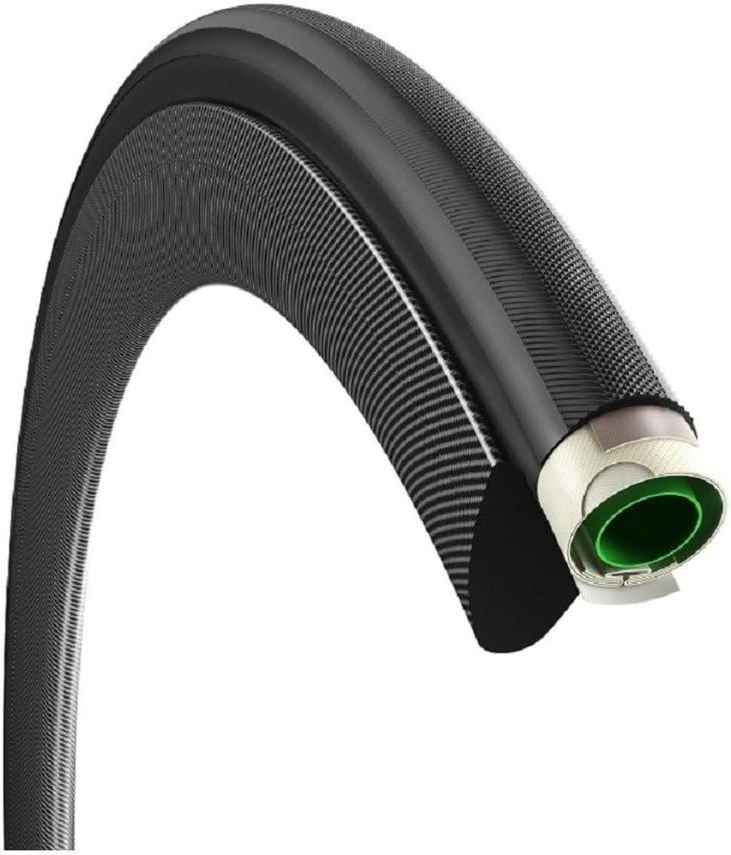 Buisband Racefiets - Raceband Tubular - Fietsen op Kasseien - Robuuste Katoenen Banden - 28-25C - Zwart