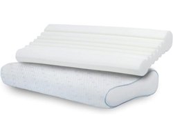 Nekkussen - Neksteunkussen Hoofdkussen - Comfortabel Slapen - IGR Gecertificeerd - 40x80 cm - Paratex Ergonomic