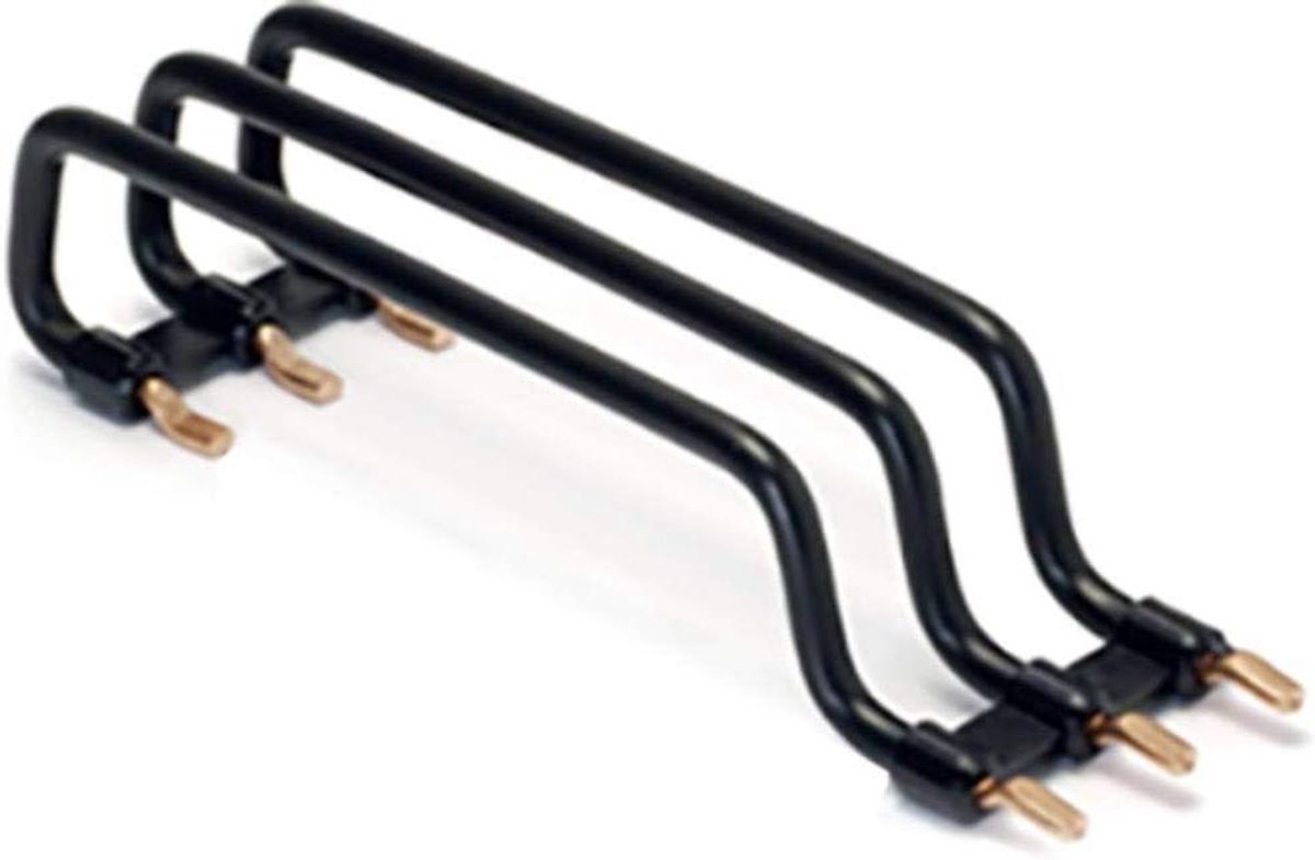 Seriebedrading 3-polig - Connector kabel - Elektrische installatie - FTG serieconnector - 3 x 10 mm² 125mm - Zwart